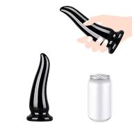 BDSMJOY Butt Plug Dildo,Thrusting Dildo Thick Cock Huge Penis Dick Giant Penis,BDSM Prostate Massagers and Stimulators,Anal Toys Couples BDSM Adult Toys(Black, M)