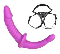 BDSMJOY Double Dildo for Women, Double Dildo, Strap-On Strap-On Strap-On for Women, Sex Toy for Women Solo, Double Dildo, Dildo Long, Sex Toy for Couples, Extreme Sex