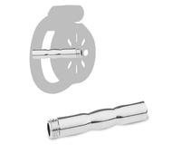 BDSMJOY Penis Plug Chastity Cage Accessories Chastity Device Dilator Urethral Hollow Urethral Plug,Short Sex Toys Urethral Sound Masturbation Rod Stimulation for Men Bondage Sex Games (A2)