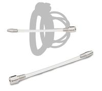 BDSMJOY Penis Plug Chastity Cage Accessories Chastity Device Dilator Urethral Hollow Urethral Plug,Short Sex Toys Urethral Sound Masturbation Rod Stimulation for Men Bondage Sex Games (A12)