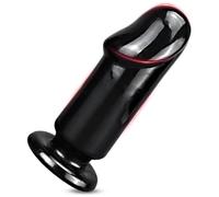 BDSMLOVE Anal Dildo, Jelly Dildos with Suction Cup, Hands-Free Anal Toys Anal Dilator, Butt Plug G-spot Prostate Massager Adult Toys for Men Women Couples (XL)