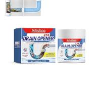 Bduttlefish Crystal Lye Drain Opener, Powerful Pipe Dredging Agent, All Purpose Drain Cleaner Powder, For Bathroom and Kitchen Sinks, Drains, Shower Pipes