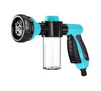 Bduttlefish Garden Hose Spray Gun,Foam Hose Nozzle Sprayer,High Pressure Garden Hose Attachment,Hose Pipe Sprayer with Dispenser,8 Patterns Suit for Car Washing,Gardening & Pets Shower