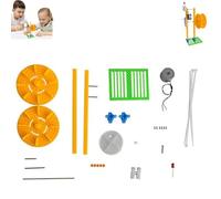 Bduttlefish Hand-cranked Water Turbine Generator,DIY Hydroelectric Generator Kit,Can Be Hand-cranked Student Physics Experiment Model,Ulic Wheel Hand-cranke-d Power G-enerator