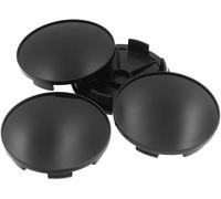 BDVIK 4Pcs Car Hub Centre Caps for Skoda Karoq/2017 2018 2019 2020 2021 2022 2023,Universal Waterproof DustProof Dust Protectors Trims Decoration Accessories(OD 60mm ID 56mm),A/Black