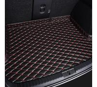 BDVIK Car Boot Mat for Mercedes Benz CLS 2018-2023,PU Leather Anti-Scratch Anti-Slip Waterproof Protector Pad Car Accessories,A/BlackRed