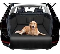 BDVIK Car Boot Protector for Jaguar XF Sportbrake 2018 2019 2020,Dog Guard for Car Boot Tear Proof and Durable Waterproof Nonslip Washable Trunk Cover,A/Black