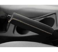 BDVIK Car Handbrake Handle Cover for FIAT 500 (2007) 2007 2008 2009 2010 2011 2012 2013 2014 2015 2016,Anti Slip Wear Resistant Comfortable Aesthetics PU Leather Protector Decor Accessories