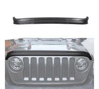 BDWXJP Car Bonnet Wind Stone Deflector Protector Guard for Jeep Wrangler JL JLU JT 2018+, ABS Black Car Front Hood Deflector Bonnet Bra Protector Set, Car Styling Accessories
