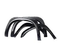 BDWXJP Car Wheel Arch Fender for DODGE RAM 2002-2008, Black ABS Mudguards Set, Front and Rear Wheels Fender Flares for Offroad Trucks