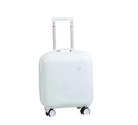 BDXMKS Small Suitcase Small Lightweight Luggage Carry On Suitcase Women Mini Boarding Password Trolley Case Short Trips 18 20 Inch(Gold,20")