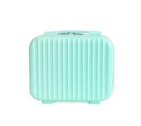 BDXMKS Small Suitcase Small Suitcases Candy Color Vintage Suitcase 14 Inch Cosmetic Case High Appearance Box 30X15X22CM(Peppermint Green)
