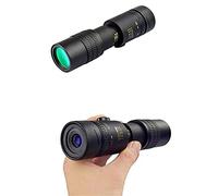 BDXZJ 4K 10-300X40mm Super Telephoto Zoom Monocular Telescope, Waterproof Fogproof Monocular with Smartphone Holder Tripod for Hiking Camping