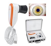 BDXZJ Eye Iridology Camera, Iris Analysis Camera, 5.0 MP USB Iris Analyzer Iridology Camera, 5.0M Pixels USB Left/Right Lamp Analyzer with Pro Iris Software for Beauty Salons