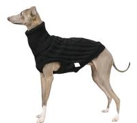 BDXZJ Winter Warm Dog Sweater for Italian Greyhound Whippet Coat Turtleneck Knitted Pullover for Small Medium Dogs Thermal Vest Shirt Cozy Cold Weather Pet Clothes XXL