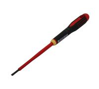 BE-8040S Screwdriver Insulated Flat 4x0.8mm L.Blades: 100mm 1kVAC BAHCO