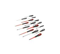 BE-9877 set: screwdriver Phillips, Pozidriv®, flat, Torx® ERGO® BAHCO
