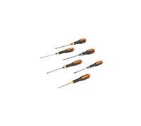 BE-9882TB Set: Screwdriver Key Supported Pozidriv®, Flat ERGO® BAHCO