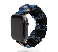 Be A Betta Fish Cute Watch Band Scrunchies Compatible with IWatch 38mm 40mm 42mm 44mm Elastic Strap