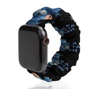 Be A Betta Fish Cute Watch Band Scrunchies Compatible with IWatch 38mm 40mm 42mm 44mm Elastic Strap