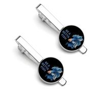 Be A Betta Fish Funny Tie Clip for Men Necktie Metal Tie Bar Pinch Clasp for Wedding Business