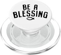 Be A Blessing, Christian Athlete, Courageous, Christian PopSockets PopGrip for MagSafe