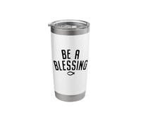 Be A Blessing, Christian Athlete, Courageous, Christian Stainless Steel Insulated Tumbler