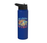 Be A Buddy Not A Bully Unity Day Anti-Bullying Stainless Steel Insulated Water Bottle