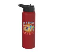 Be A Buddy Not A Bully Unity Day Anti-Bullying Stainless Steel Insulated Water Bottle