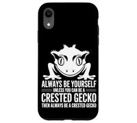 Be A Crested Geckos Funny Crested Gecko Case for iPhone XR