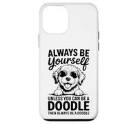 Be A Doodle Dog Goldendoodle Funny Labradoodle Case for iPhone 12 mini