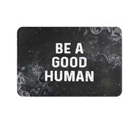 Be A Good Human Floor Mats Low Profile Bathroom Rug Heavy Duty Barrier Mat For Entryway Living Room Shoes Scraper 40X60Cm