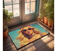 Be A Hippie, Door Mat For Guest Bathroom Essentials Large Welcome Rug Men