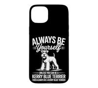 Be A Kerry Blue Terrier Dog Funny Kerry Blue Terrier Case for iPhone 15 Plus