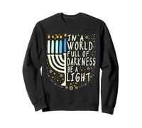 Be A Light Happy Hanukkah Sweatshirt