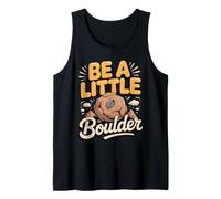 Be a Little Boulder Bouldering Rock Climbing Pun Tank Top