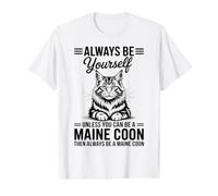 Be A Maine Coon Funny Maine Coon Value Graphic T-Shirt