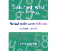 Be a Math Whiz: Pre-K Edition