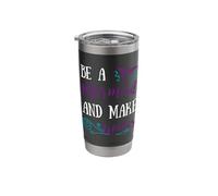 Be a Mermaid and Make Waves Funny Stainless Steel Insulated Tumbler