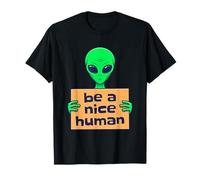 Be a Nice Human Positive Inspirational Quote T-Shirt