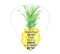 Be A Pineapple Guitar Plectrums Classical Triangle Bass Acoustic And Electric Guitar Plectrums For Guitarists 12 Pieces