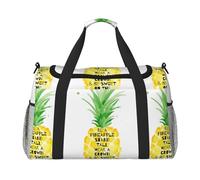 Be A Pineapple Lightweight Waterproof Large Capacity Handheld Shoulder Crossbody Travel Bag Personal Belongings Organizer Bag