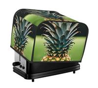 Be A Pineapple Print 4 Slice Toaster Cover Toasters Dustproof Heat Resistant Kitchen Appliance Protector