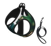 Be A Pineapple Print Pet Leash Vest,For Small Dogs,Adjustable And Comfortable Cat Puppy Essentials