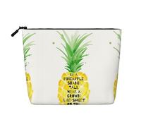 Be A Pineapple Waterproof Large Capacity with Zipper Travel Business Trip Home Multifunctional Makeup Bag Storage Bag Coin Purse