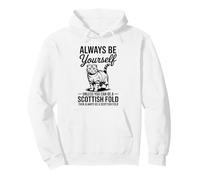 Be A Scottish Fold Cat Funny Scottish Fold Pullover Hoodie