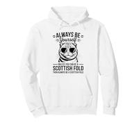 Be A Scottish Fold Cat Funny Scottish Fold Pullover Hoodie