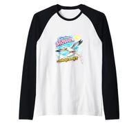 Be a Seagull, Drop It and Move On Fun Flying Seagull Bombing Raglan Baseball Tee