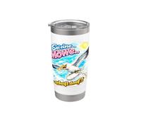 Be a Seagull, Drop It and Move On Fun Flying Seagull Bombing Stainless Steel Insulated Tumbler