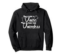 Be A Voice For The Voiceless - Animal Rights Pullover Hoodie